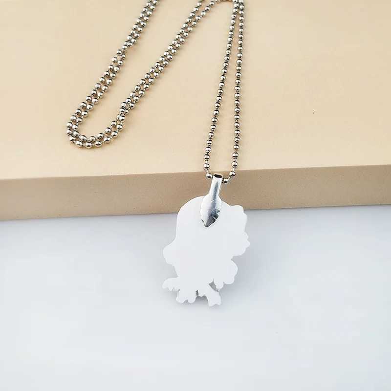 2023 Cartoon Red Panda Acrylic Necklace Pendants Charms Resin Epoxy Handmade Crafts Jewelry Gifts W250712