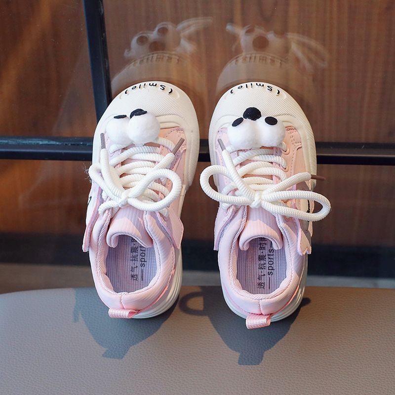 New Fashion Girls Boys Canvas Shoes Girl Kids Thick Sole Shoes Cutefeet With Cartoon Accessories Toddler Cute Sneakers Sizes US5.5C-US13C 000239