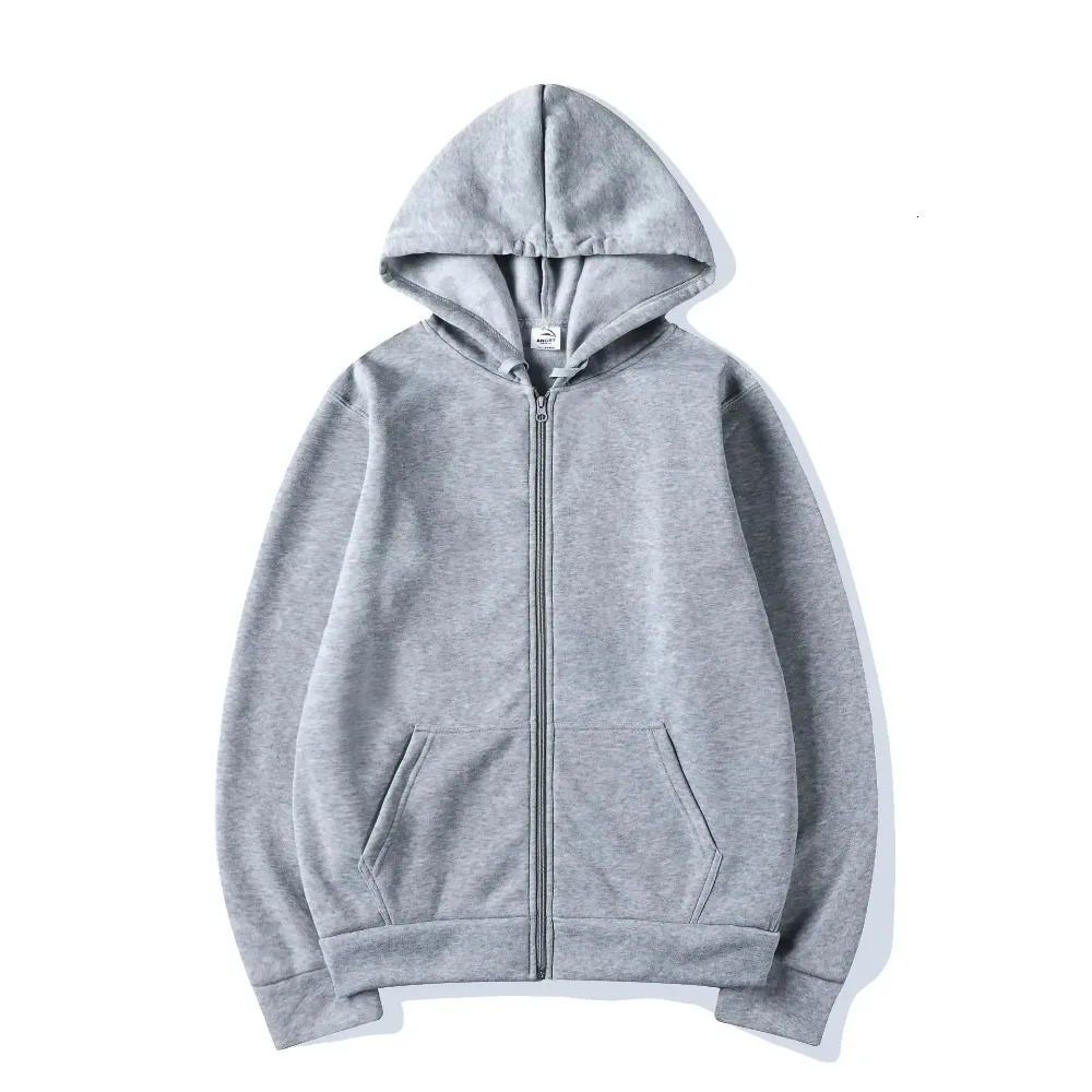 Casual Fashion Black Gray Blue Zip Hip Hop Sportswear Sweatshirt Men/Women Publishing House Mens Hoodie promo streetwear promo 250708