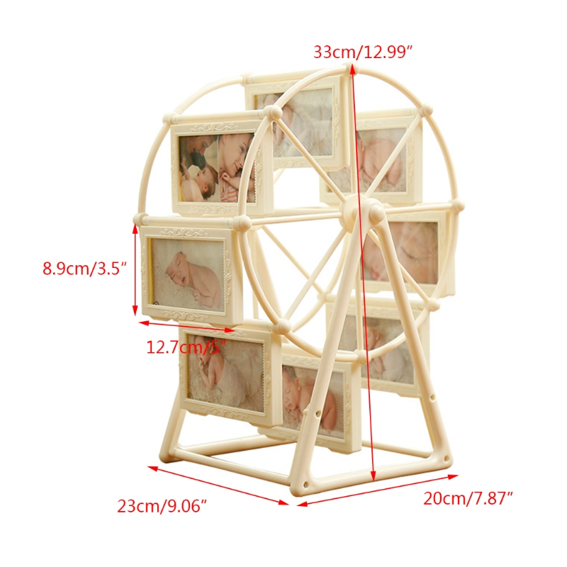 Ferris Wheels Shape Frame Creative Combination for Home Bedroom Dormitory Photo Studio Decoration Stan Drop Shipping H260306