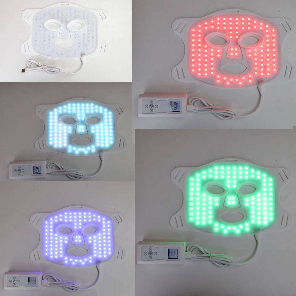 630Nm,460Nm,520Nm,850Nm Near Infrared Red Face Light Skin Led Therapy Mask