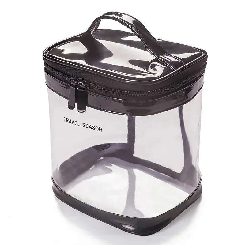 Clear Makeup Cosmetic Bag Portable Toiletry Transparent Waterproof Pouch Storage Home Travel Wash Kit Case