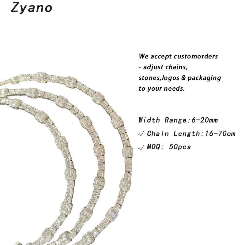 Mens Hip-hop Icy Shine Necklace | Gold-Plated Cubic Zirconia Tennis Chain | Butterfly-Shaped Brass Cuban Chain