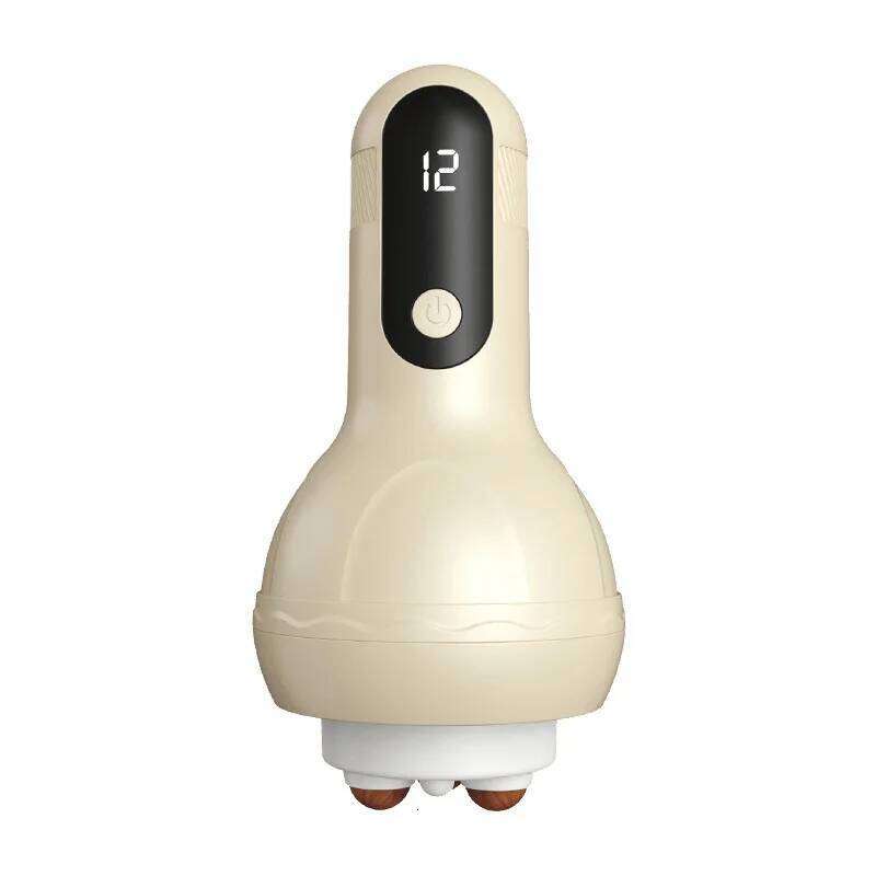 2025 New Electrical Handheld Shiatsu Vibrating Back Kneading Shoulder and Neck Abdominal Massager