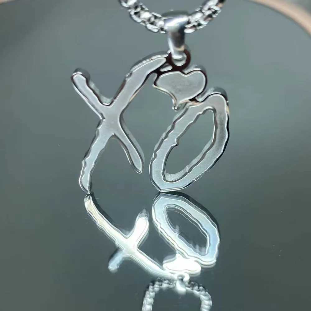 Delicacy Fashion Hip Hop Rock Titanium Steel Letter Pendant Necklace Heavy Industry Personality Men Cool Party Jewelry W250712