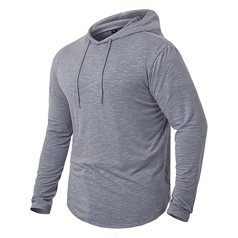 G625615 hooded sweatshirt men's European and American trendy large size outdoor casual clothing tops men's jacket