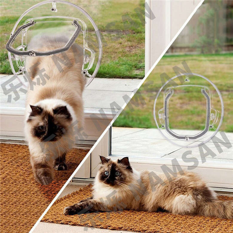 Creative PC Material Round Bed for Cats and Puppies with Orthopedic Feature