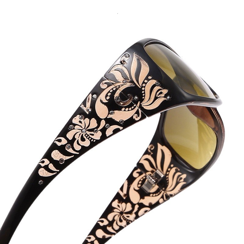 Designer luxury eyewear women's sunglasses, stylish sunglasses, high-end diamond-encrusted UV-resistant women's sunglasses, outdoor sunglass