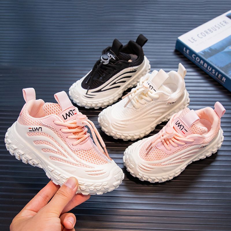 Kids Shoes Girls Casual Sneakers Fashion Mesh Sports Shoes for Youth Outdoor Reflective Glow in Dark Cutefeet Toddler Running Shoes Boy Shoes Sizes US