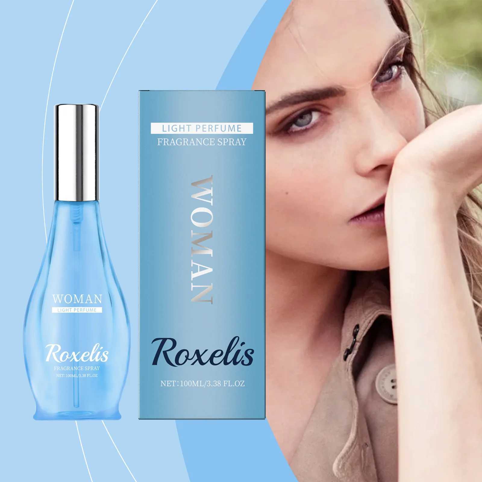 Roxelis 100ml Coconut Oriental Fragrance Perfume Elegant Ladies Dating Fresh Long Lasting Scent Pheromone Flirting Perfume Spray W250714