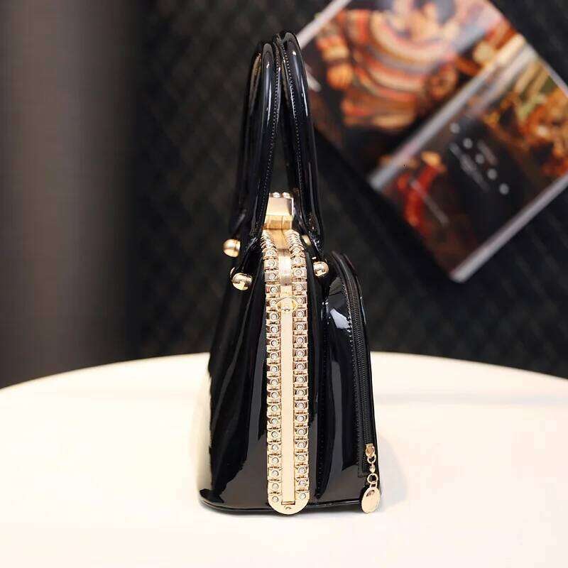 Fashion Dias Women's Handbags Female Genuine Leather Small Crystal Cosmetic Evening Bag Portable Shoulder Messenger Bags