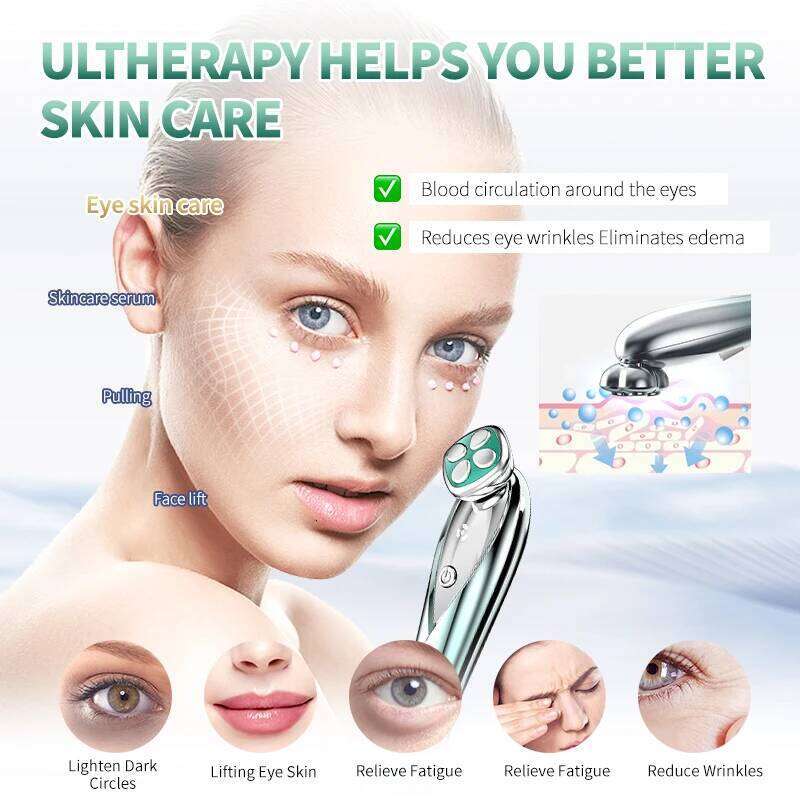 Melliflous Massager Smart Red LED Rejuvenation Skin Tightening Device Anti Aging Eye Dark Circle Removal Beauty Hine