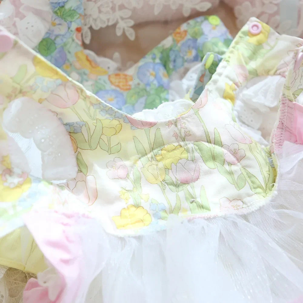 Spring and Summer Pet Clothing Dog Clothes Cat Milk Bear Fructose Skirt Bichon Teddy Small Dog Maiko 250708