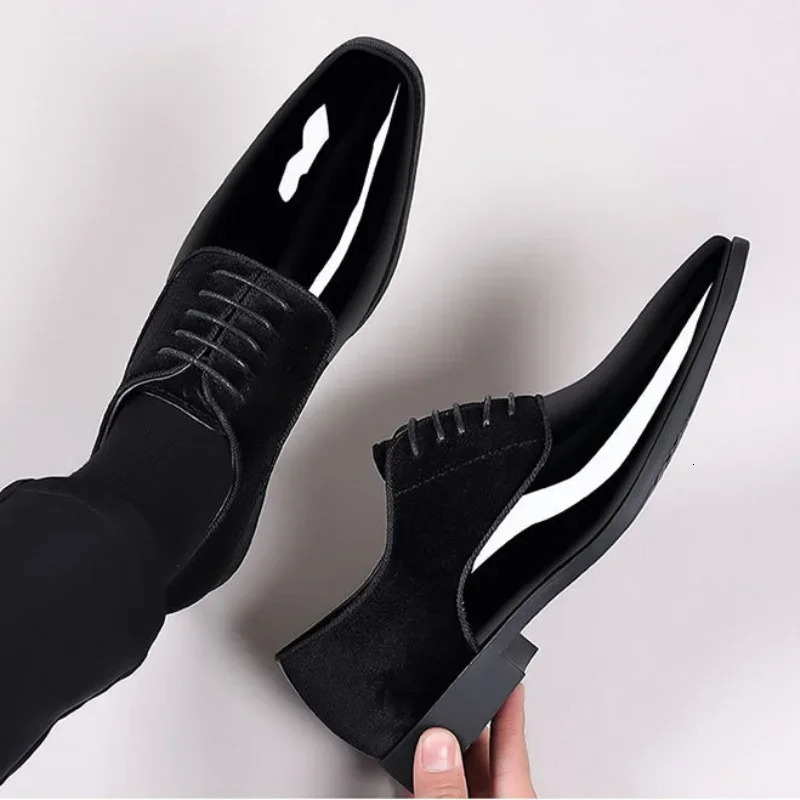 Business Social Shoe Male High Quality Official Party Clothing Clearance Casual Mens Formal Shoes Liquidation Footwear 39 250712