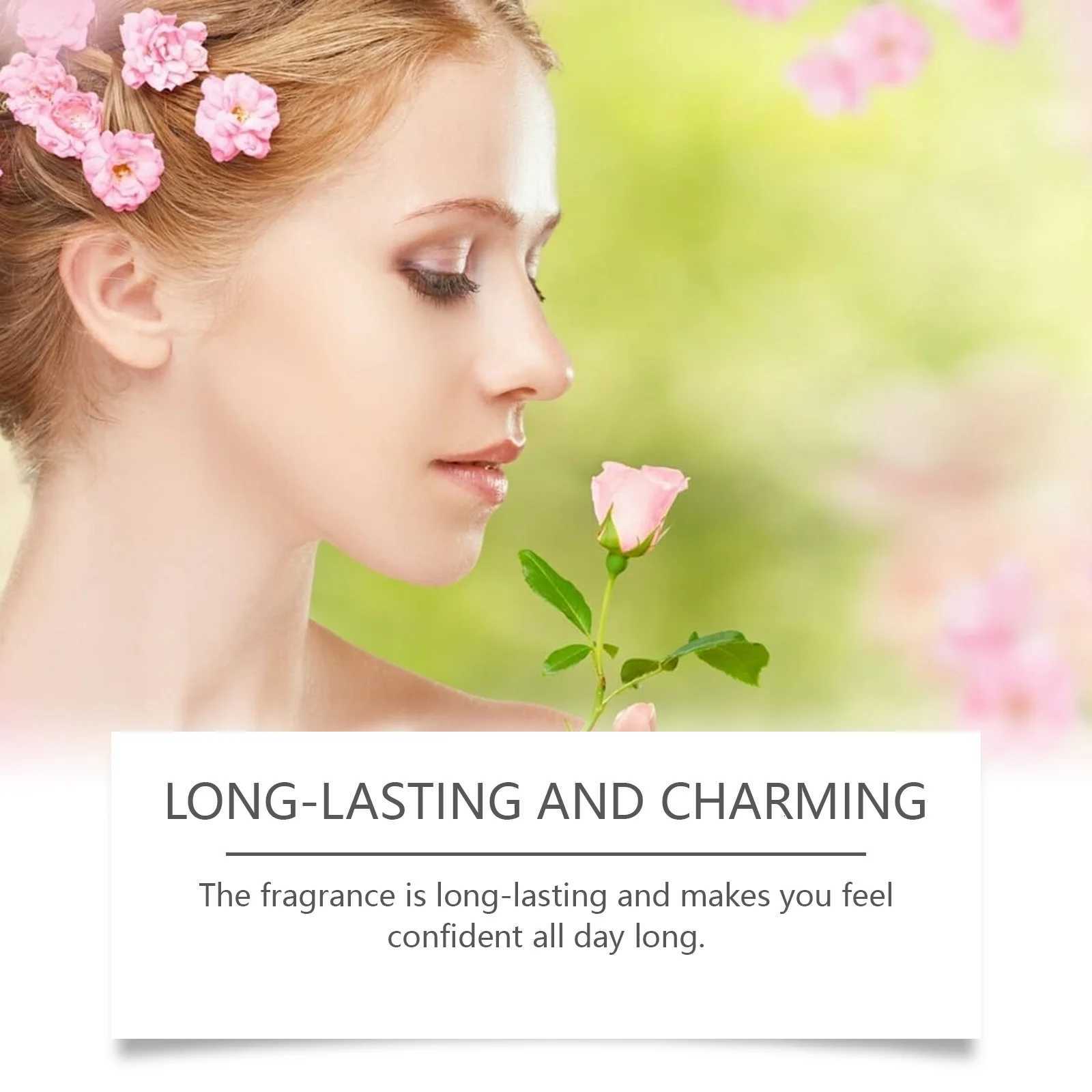 50ml Roxelis Charming Fragrance Perfume Lasting Floral Scent Pheromone Dating Flirt Deodorant Elegant Lady Floral Aroma Perfume W250714