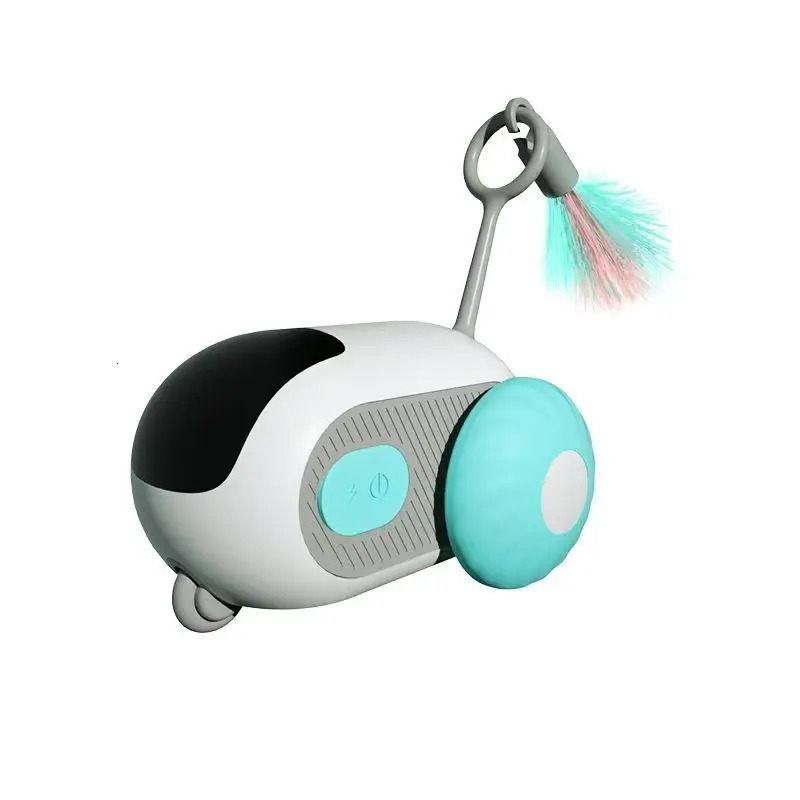 Smart Cat Toy Pet Interactive Automatic Moving Remote Electric Car Toys Upgraded Version Rechargeable Kitten Training Game Toys 250708