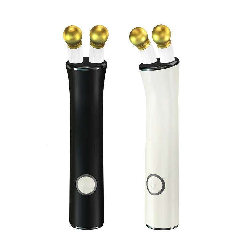 New Handheld Eye Roller Massager Wand Heat Vibration Skin Care Beauty Device