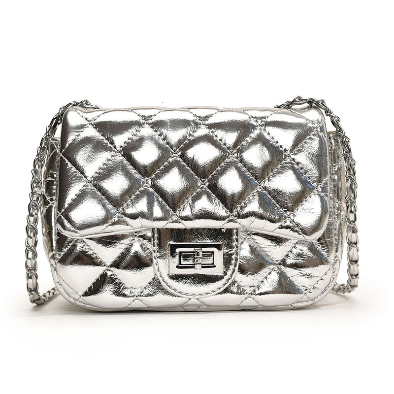 Luxury Brand Designer Bag Single Shoulder Bag Quilted Chain Solid Color Korean Style Crossbody Bag Fashion Style Simple Texture Commuting Versatile Sm