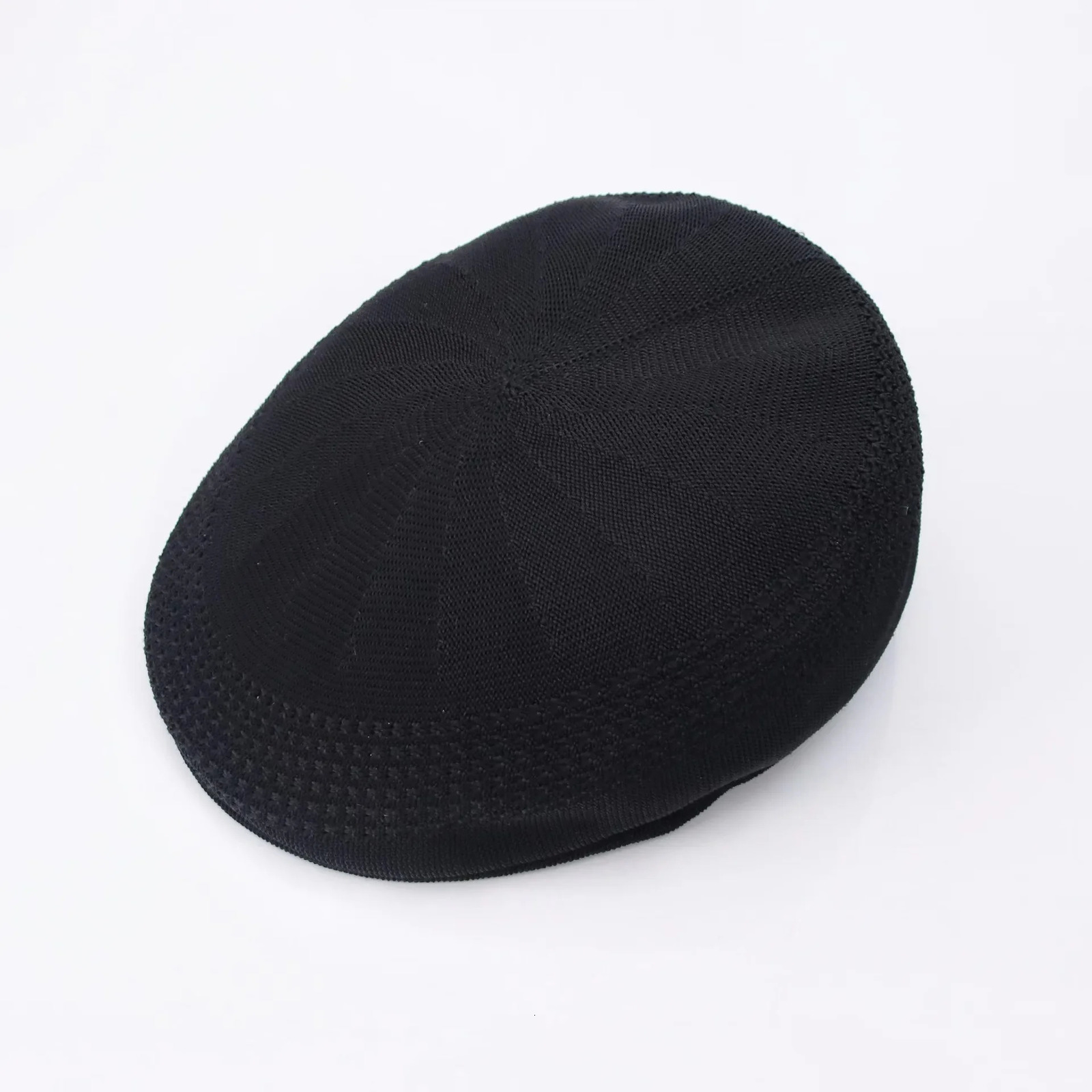 Solid Color Beret Hat Women Men Breathable Berets Cap Mesh Spring Summer red black navy 250712