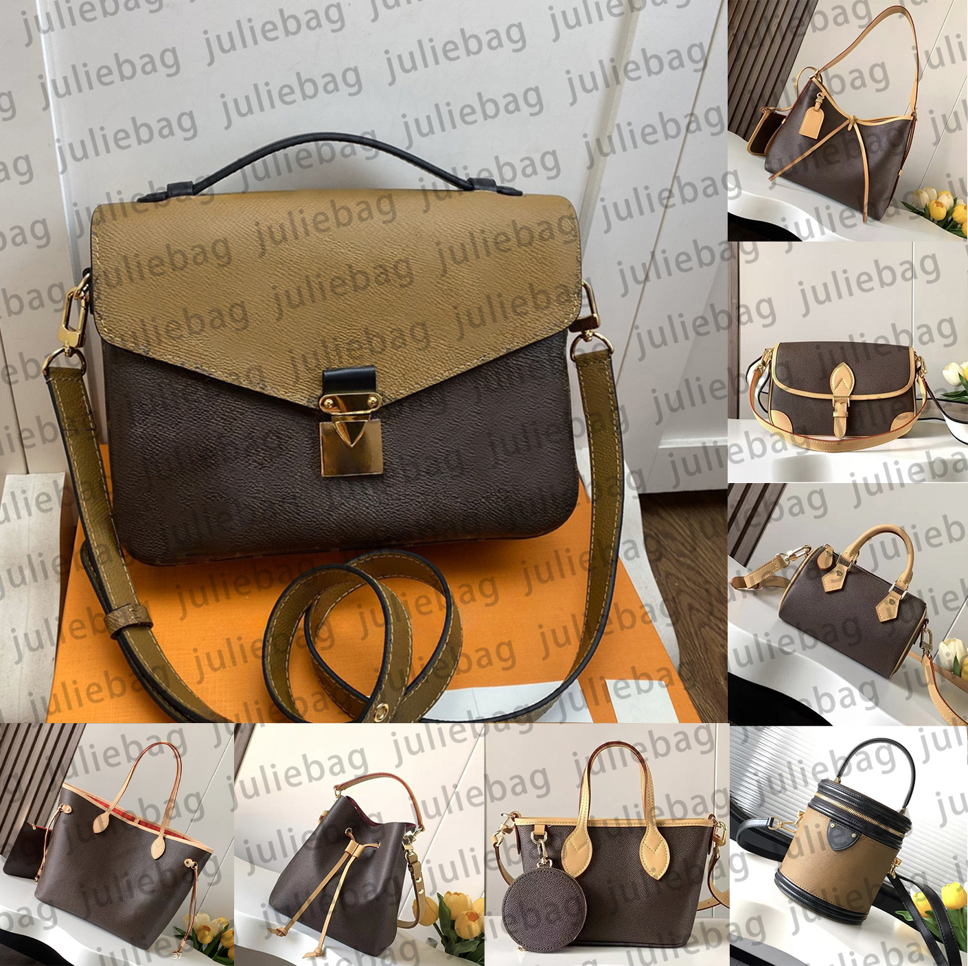Designer bags luxury bags shoulder bag women's cross-body bag Multi-functional high-quality leather handbag
