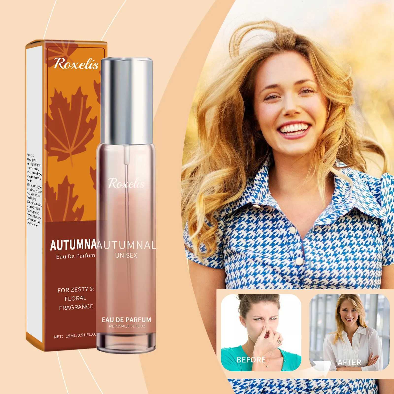 Roxelis Autumn Perfume Citrus Flower Natural Fresh Light Fragrance Portable Long Last Fragrance Send Out Personal Charm Perfume W250712