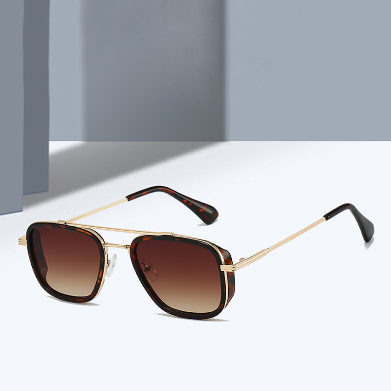 Designer Sunglasses For Women Men Big Frame Sunglasses Luxury Polarized Lens Goggle Pilot PC Frame Oversized UV400 Eyewear Luxury Style Sunglasses DU0