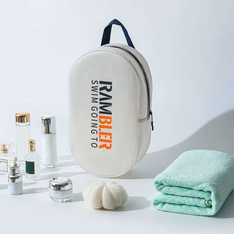 Waterproof Tote Portable Bag Reusable Grocery Bags Shopping Gym Travel Bath Organizer For Swimming, Beach