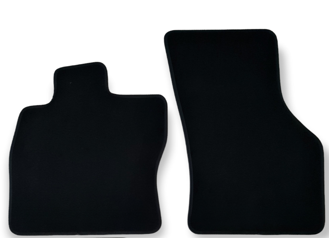 Front Car Floor Mats Velour For A3 Waterproof Black Carpet Auto Liners New