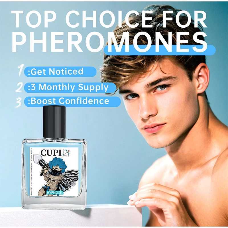 CUPID Cologne Mens Perfume Lasting Charm Temptation Attract The Opposite Sex Dating Body Spray 50ml Ambergris Portable Perfume W250712