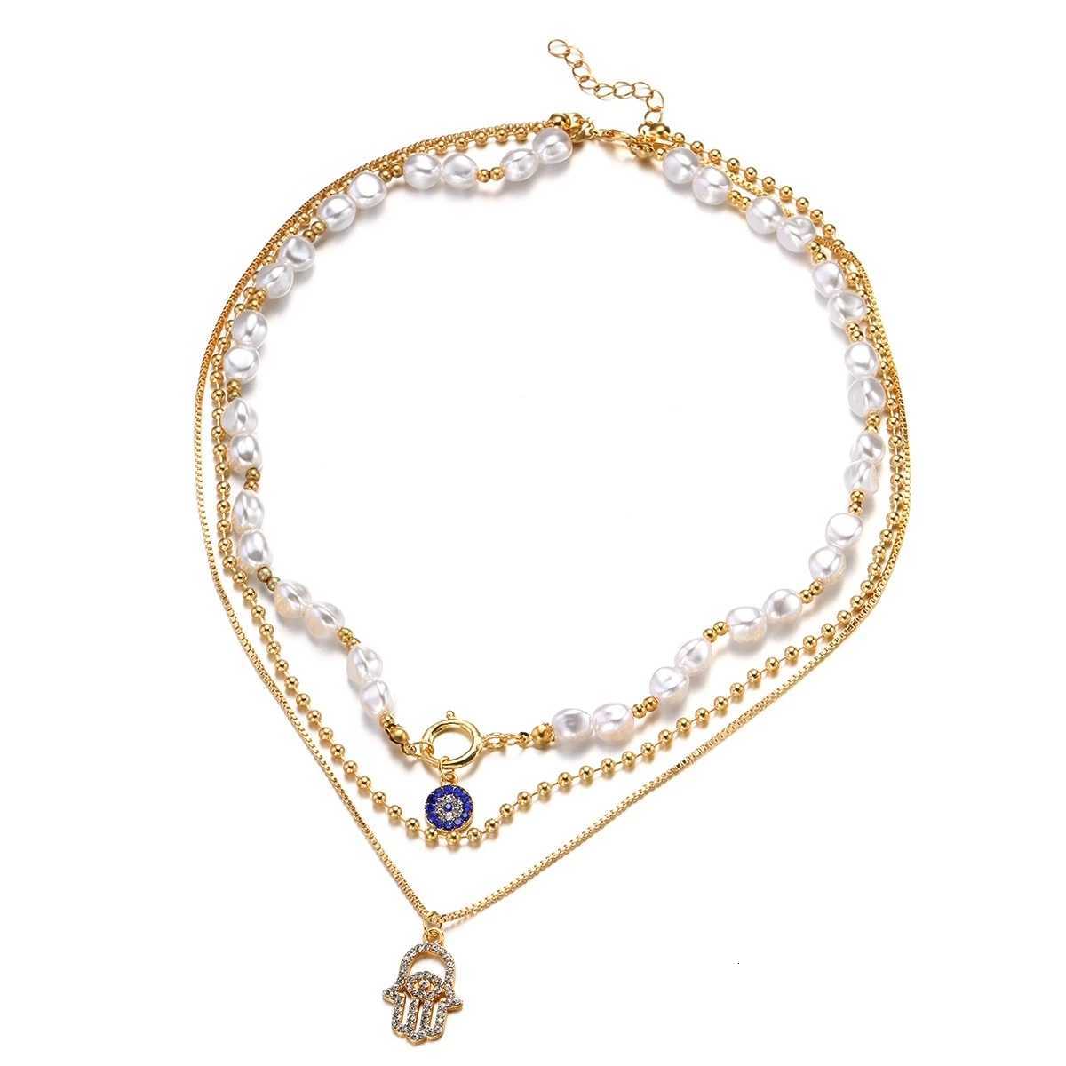 ic Pendant Necklace Set Geetric Gold Color Titanium Stainss Steel Jewelry ic Necklace Pendant Choker Fashion W250712