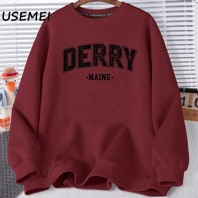 Stephen King Hoodie Derry Sweatshirt The Losers Club Men Harajuku Spring Autumn Hoodies Streetwear 250707