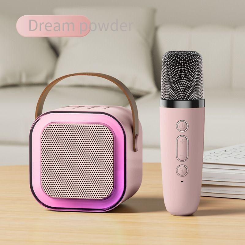 Designer Famous Brand K Speaker Mini Portable Sing Wireless Bluetooth All In One Hine Karaoke Singing Song Request Home KTV