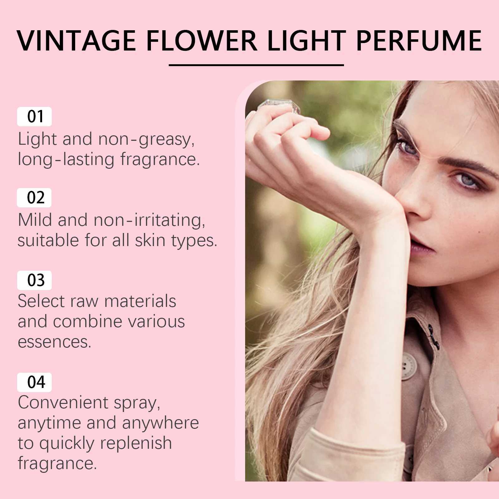 50ml Roxelis Charming Fragrance Perfume Lasting Floral Scent Pheromone Dating Flirt Deodorant Elegant Lady Floral Aroma Perfume W250714