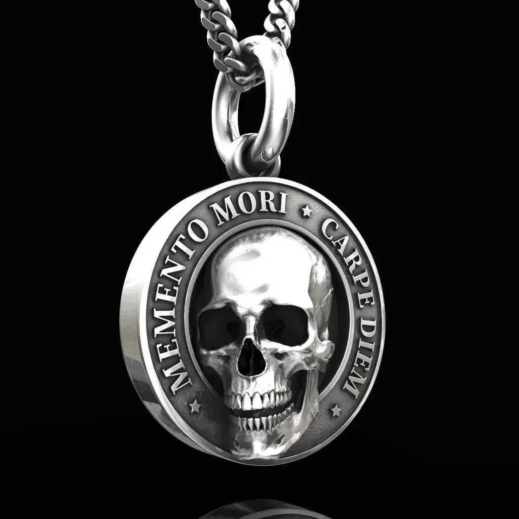 2025 MENTO MORI CARPE DI Necklace Morial Skl Pendant Commemorating The 400th Anniversary of Molires Birth W250712