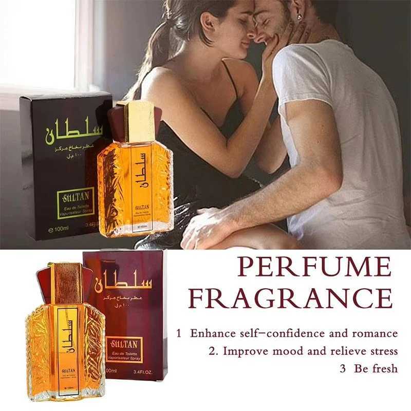 Arab High Quality Perfume 100ml Floral Scent Lasting Women Men Perfume Body Spray Perfume Pheromones Eau De Toilette W250712