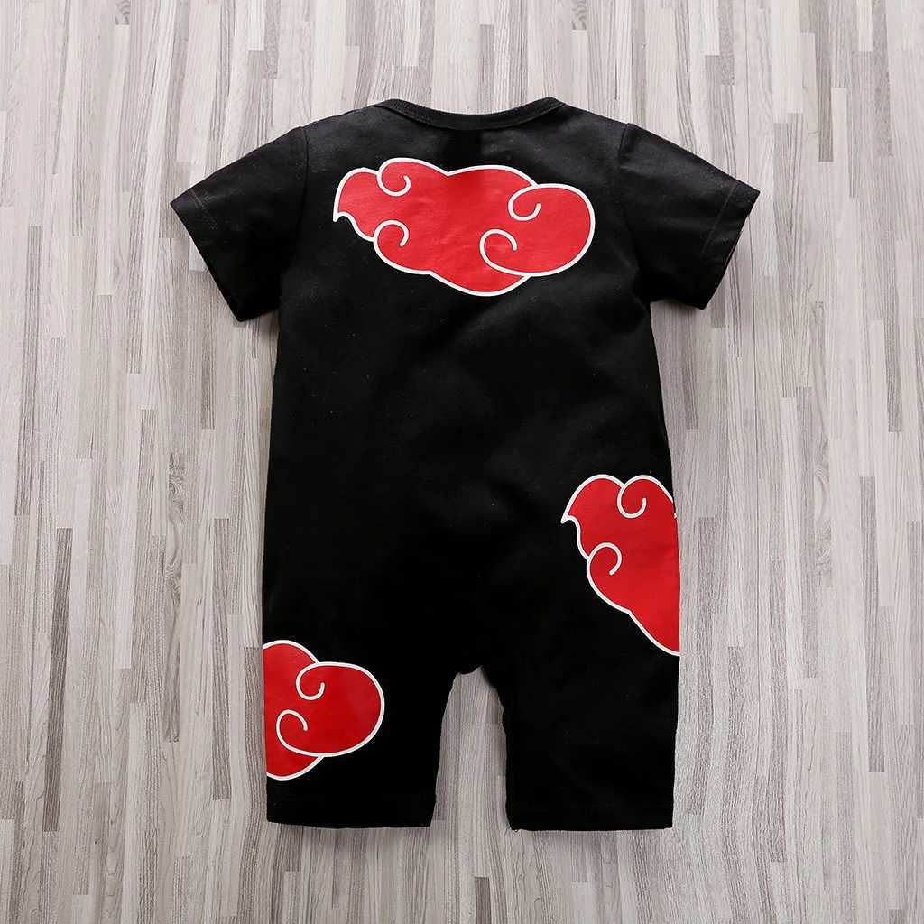 Newborn Clothing Handsome Anime Role Play Cotton Comfortable And Soft Summer Boys And Girls 0-18m Short Sleeved Baby Bodysuit Z250712