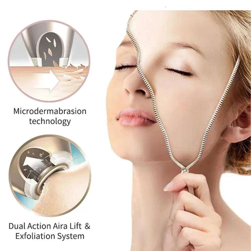 Wireless Dia Microdermabrasion Hine For Blackhead Acne Removal Deep Cleaning Anti Aging Wrinkle Care Tool