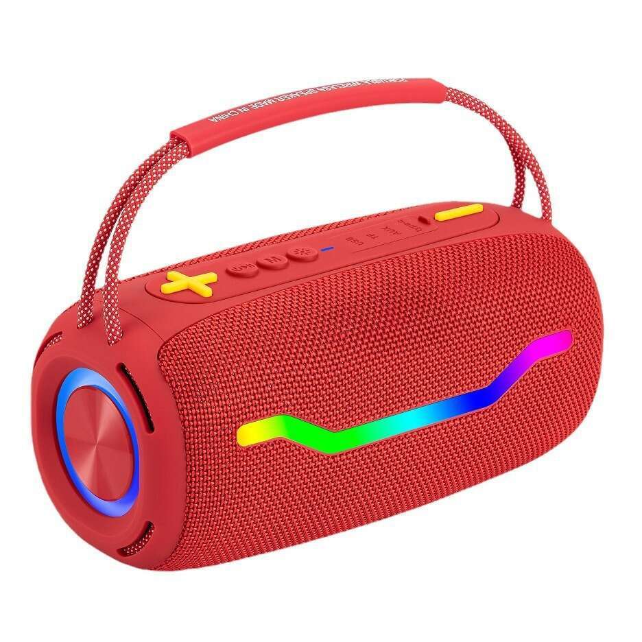 Designer brand new portable high-power Bluetooth RGB subtitles waterproof card slot subwoofer speaker