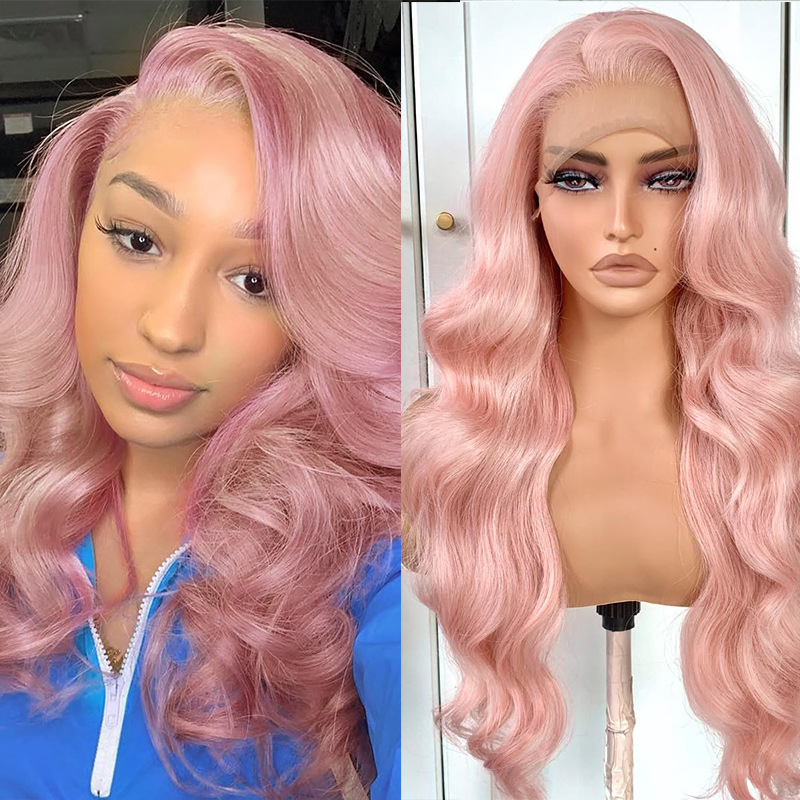 White Wig Natural Wavy Look Like Really Human Hair Wig Lace Front Wig Ready to Wear Long White Wig Heat Resistant Lace Synthetic Wigs for Women Daily 
