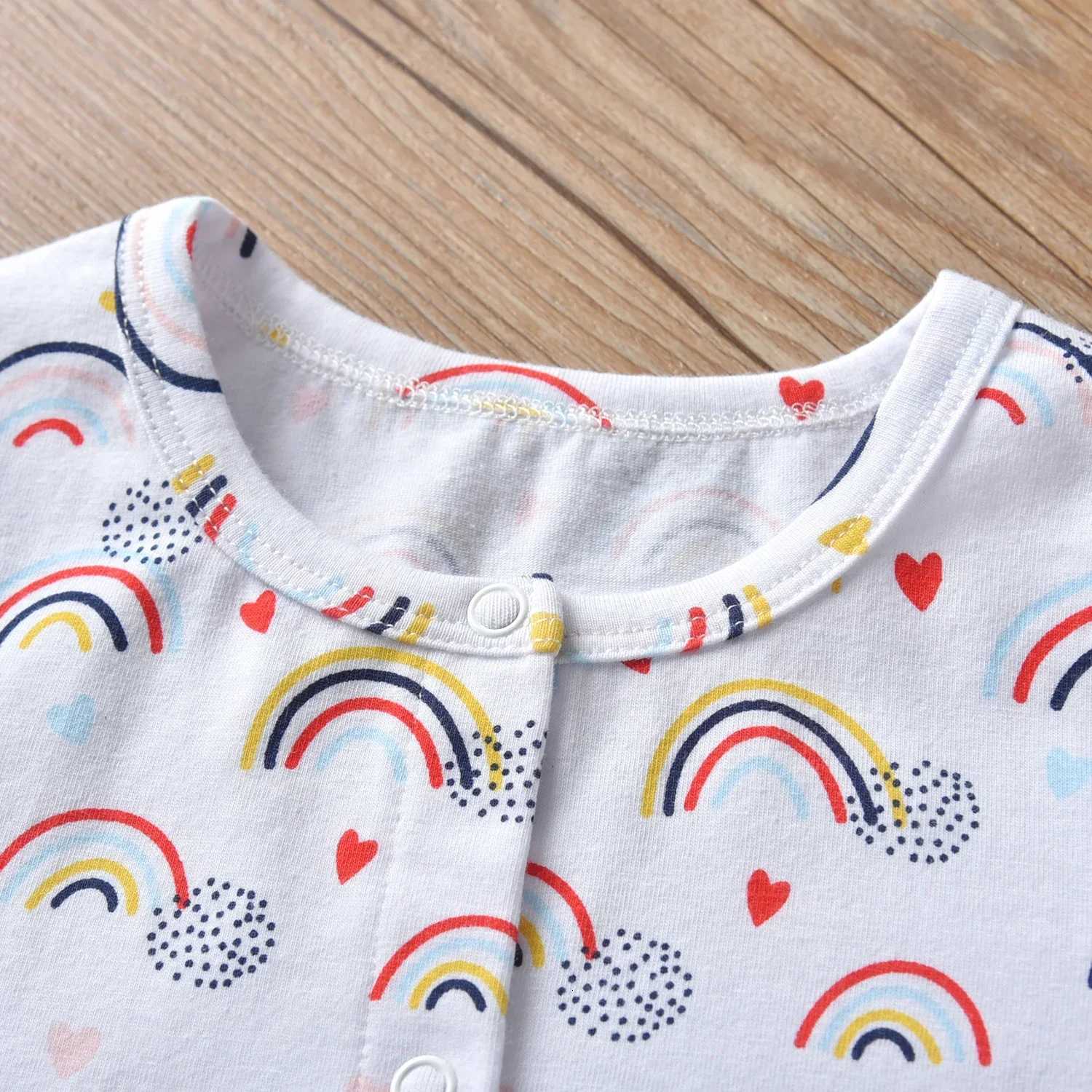 0-18 months Newborn Infant Baby Girls 2pcs Clothes Fashion Cotton Long Sleeve Romper Jumpsuit with Headband Toddler Baby Clothing Z250712