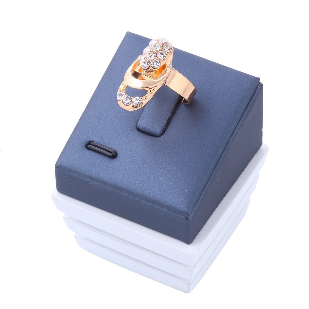 Luxury Jewelry Designer Jewelry Cross-border Hot-selling Gold-plated Exaggerated Crystal Jewelry Set Creative Bride Inlaid Diamond Necklace Earrings R