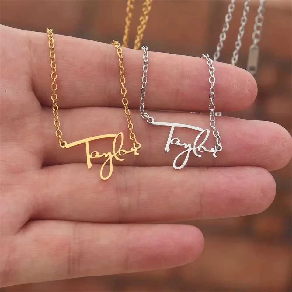 Stainss Steel Taylor Choker Necklace Jewelry Folklore Reputation Necklaces Lover Fearss Collier Acier Inoxydabs Fme W250712