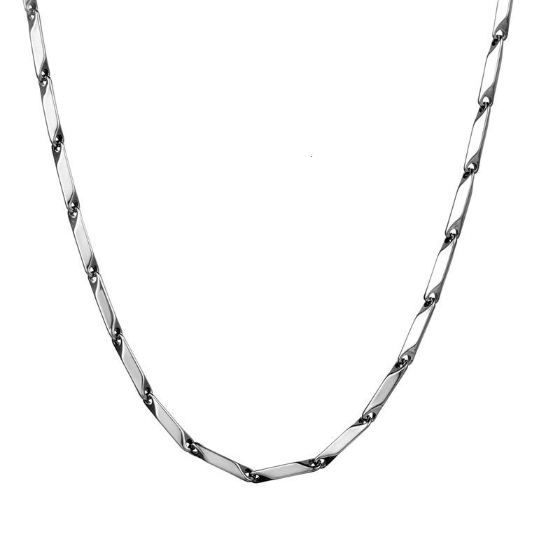 Luxury Jewelry Designer Jewelry IMI Men's Necklace Dominant Titanium Steel Men's Jewelry Gift Choker Trendy Hip Hop Street Dance Clavicle Ch