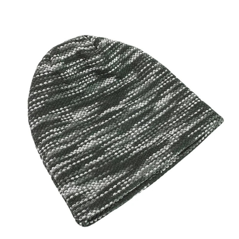 Double Fabric Winter Warmful Beanies For Women and Men Unisex Colorful Skullies Winter Hat 250712