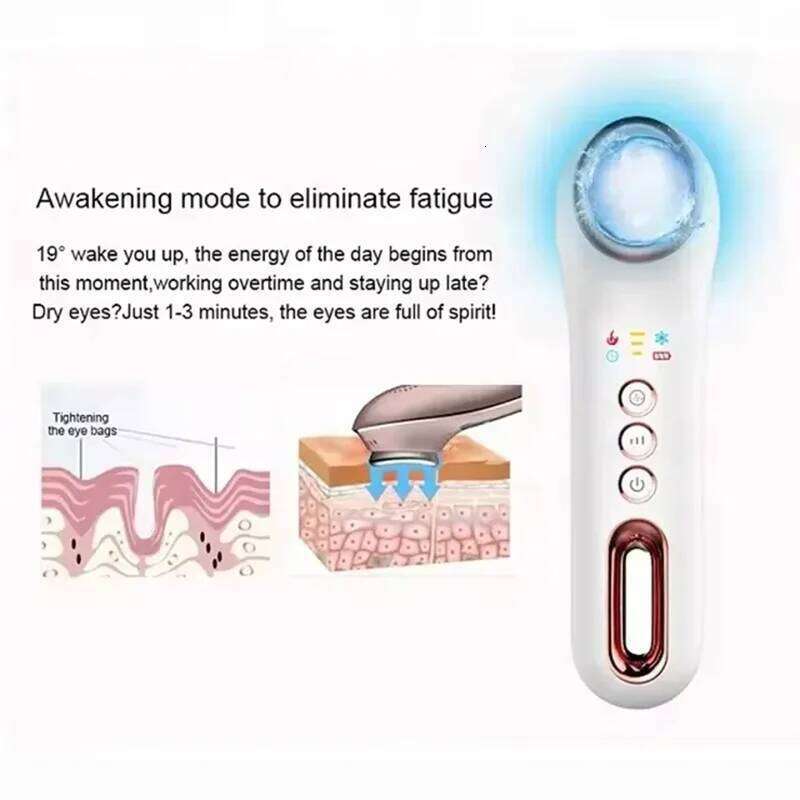 Massager Hot and Cold Vibration Handheld Eye Care Beauty Device