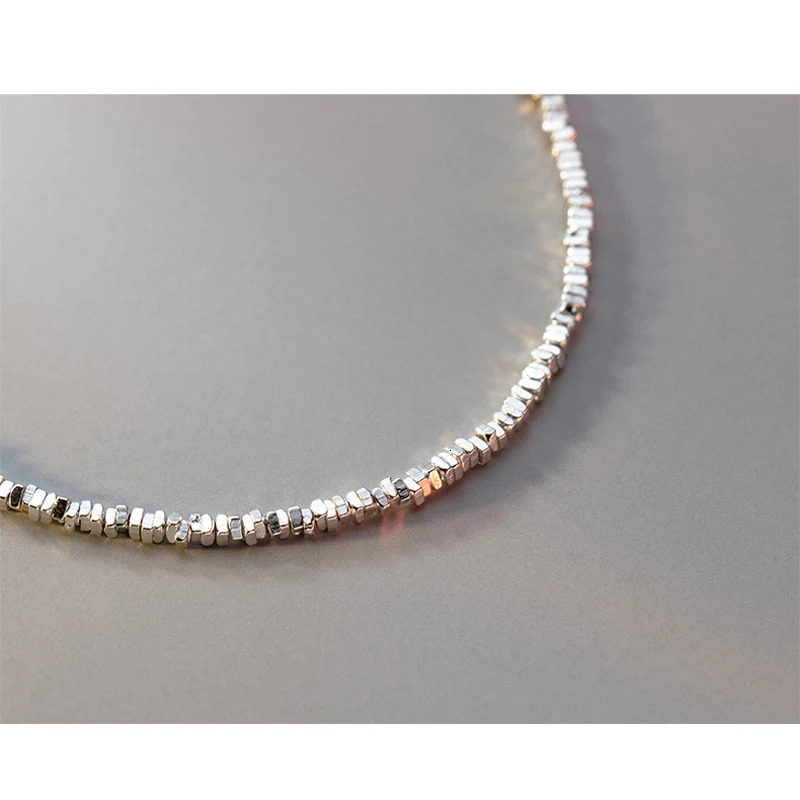 La Monada 154.5cm Simple Irregular Bracelets For Women Silver 925 Sterling Jewelry Fine 925 Sterling Silver Womens Bracelet 250712