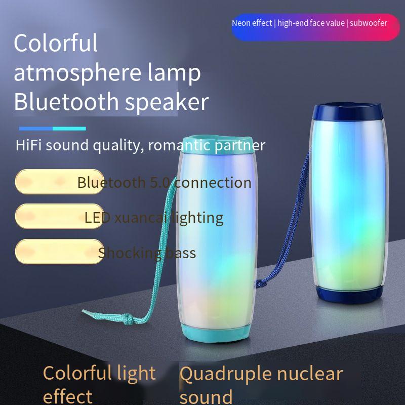 Designer Famous Brand New TG Bluetooth Portable Small Speaker Creative Gift Outdoor Waterproof Subwoofer