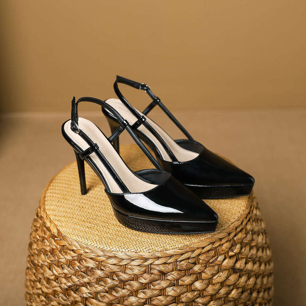 999-1 Pointed Toe Stiletto Heel Women's Shoes New Sexy Waterproof Platform Fashion High Heels