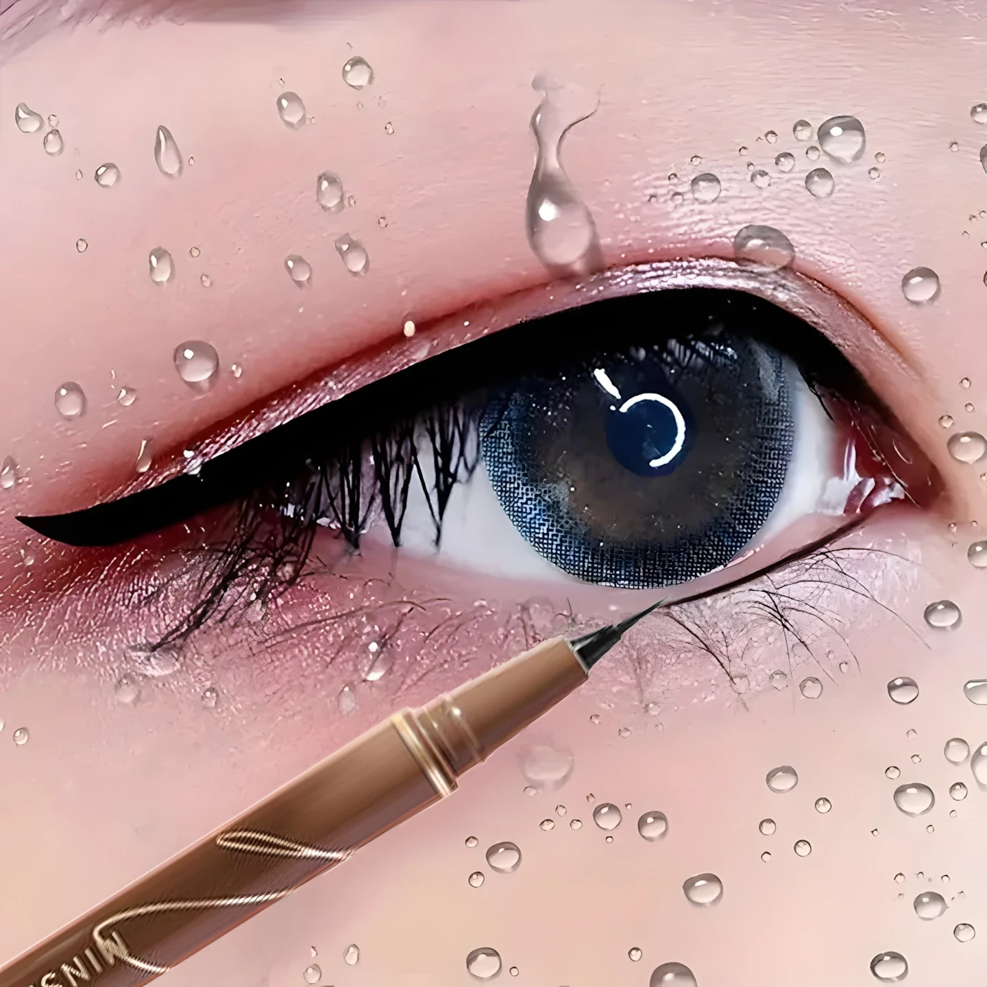 0.01mm Ultra Slender Liquid Eyeliner Pen Extra Slim Eyebrows Pen Waterproof Professional Sweat Proof Liquid Eye Brow Pencil Lon 250704