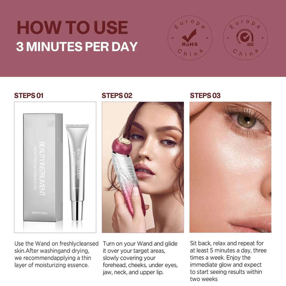 Skin Care USB Rechargeable Multifunctional Neck Facial Beauty Device For Women And Men Face Massager Tool